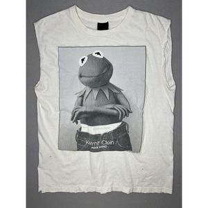 Vintage Kermit “The Frog” Clein Under Where Cut Off T-Shirt changes large RARE